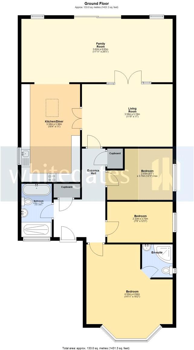 The Meadows, Rainhill, Prescot, Merseyside, L35 floorplan