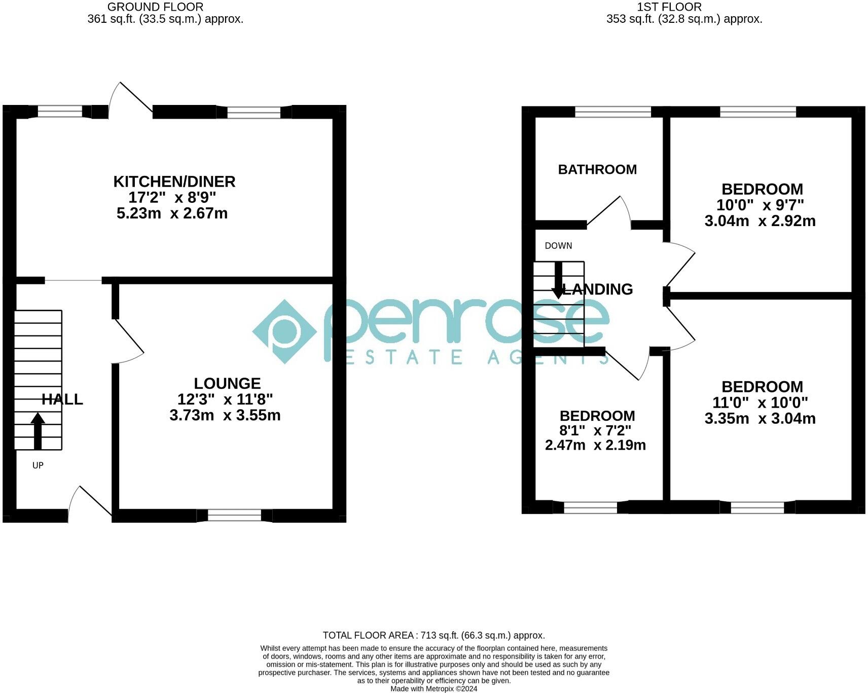 Hart Lane, Luton, Bedfordshire, LU2 0JH floorplan