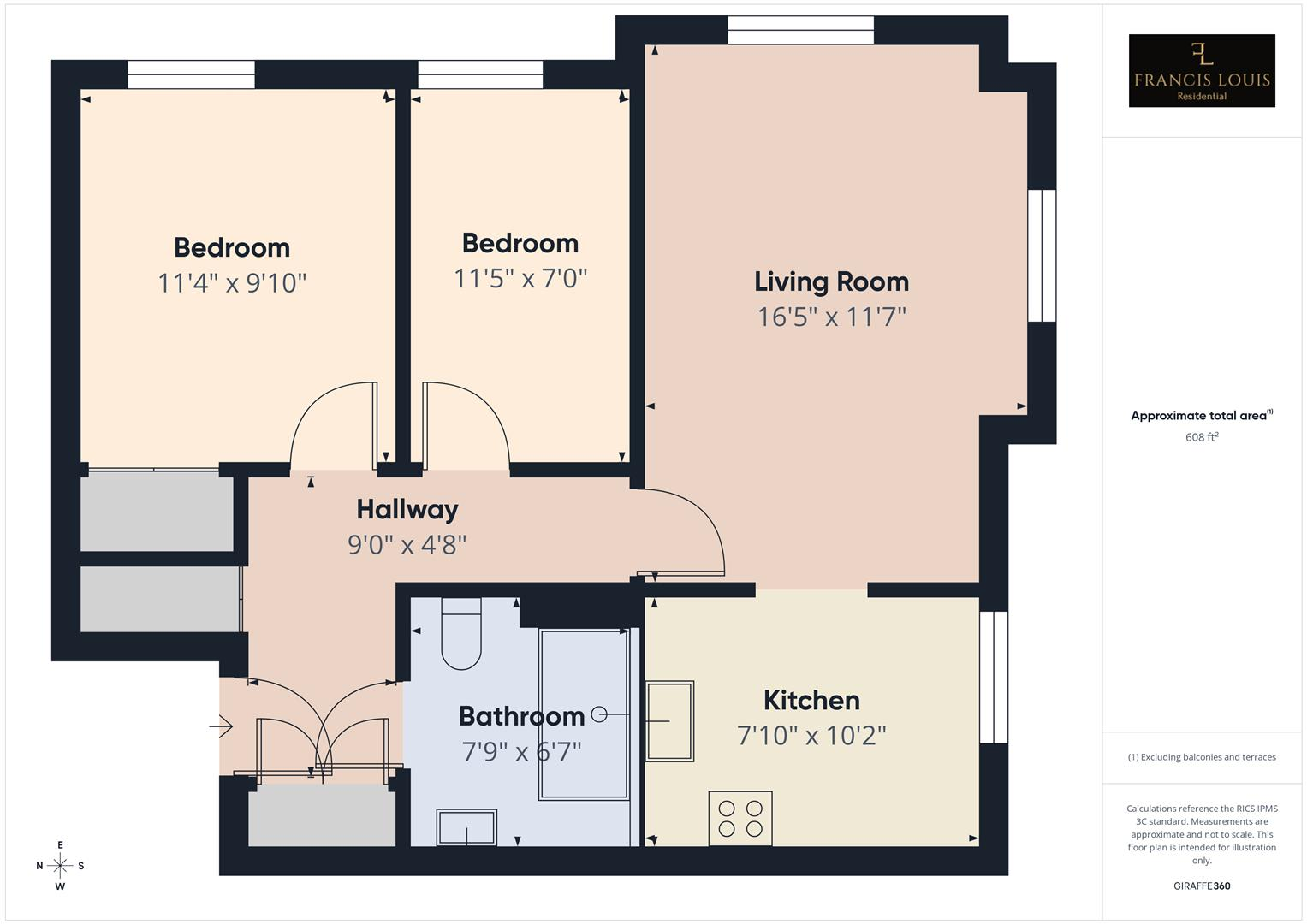 Pennsylvania Road, Exeter floorplan
