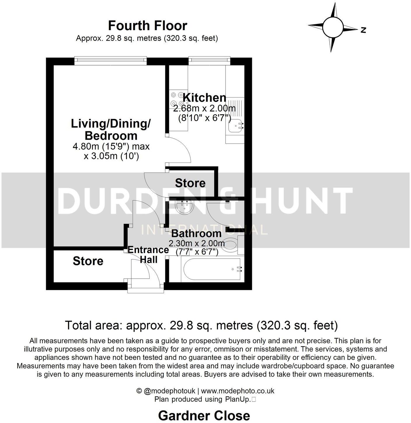 Gardner Close, London, E11 floorplan
