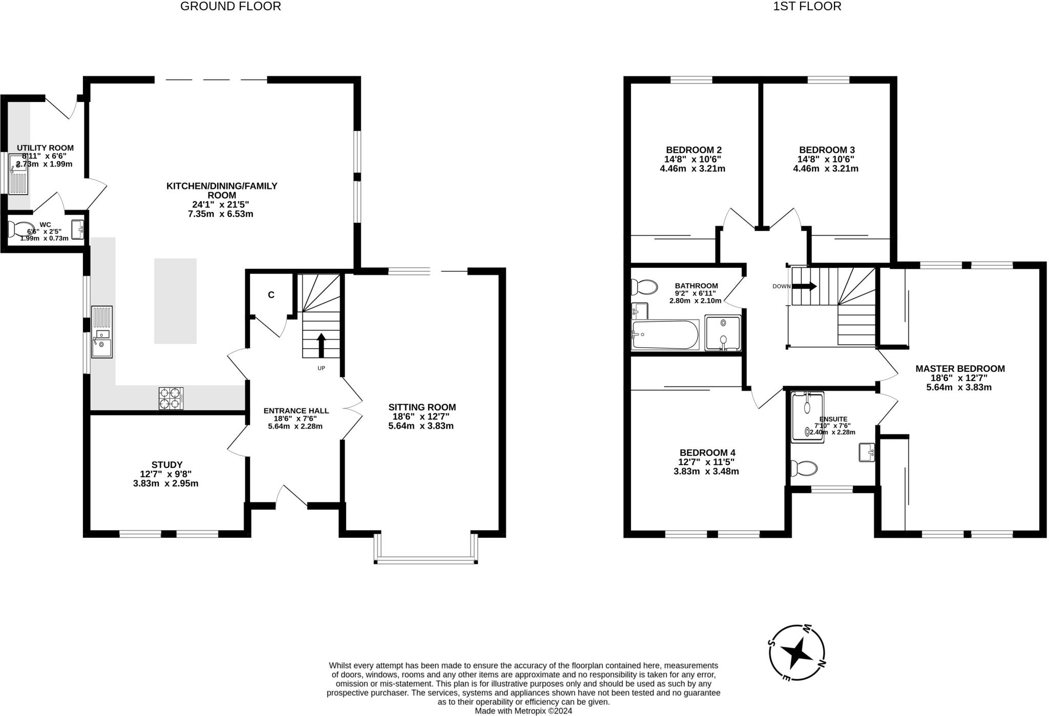 Roxton Road, Immingham, Grimsby, North East Lincs, DN40 floorplan