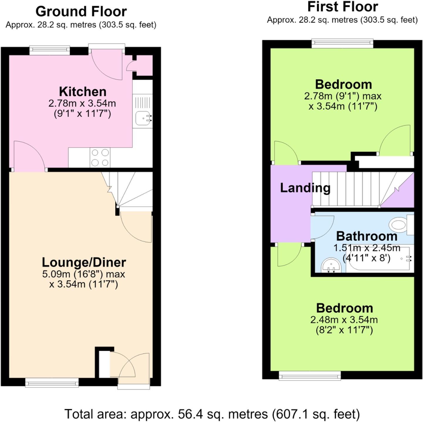 Quail Gate, Shawbirch, Telford, Shropshire, TF1 3QE floorplan