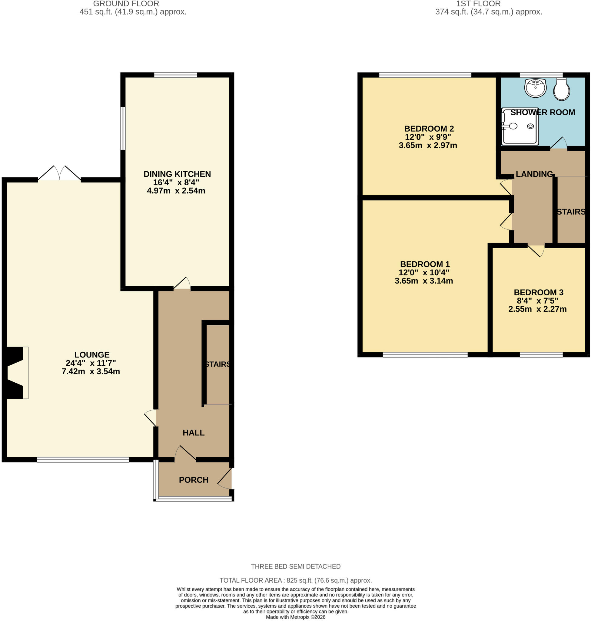 Compton Way, Middleton, Manchester, Greater Manchester, M24 floorplan