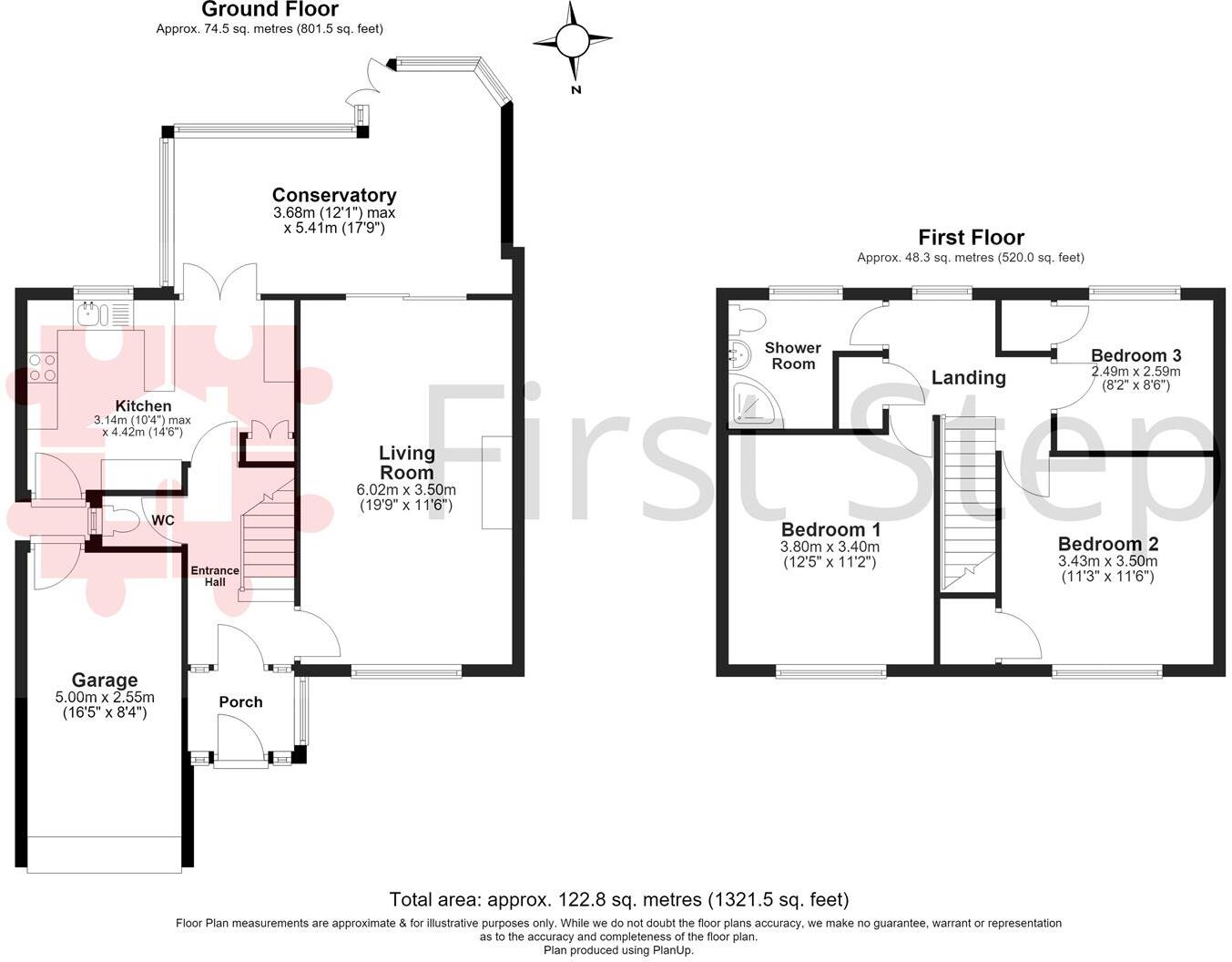 Stotfold Road, "Church End", Arlesey SG5 6XT floorplan