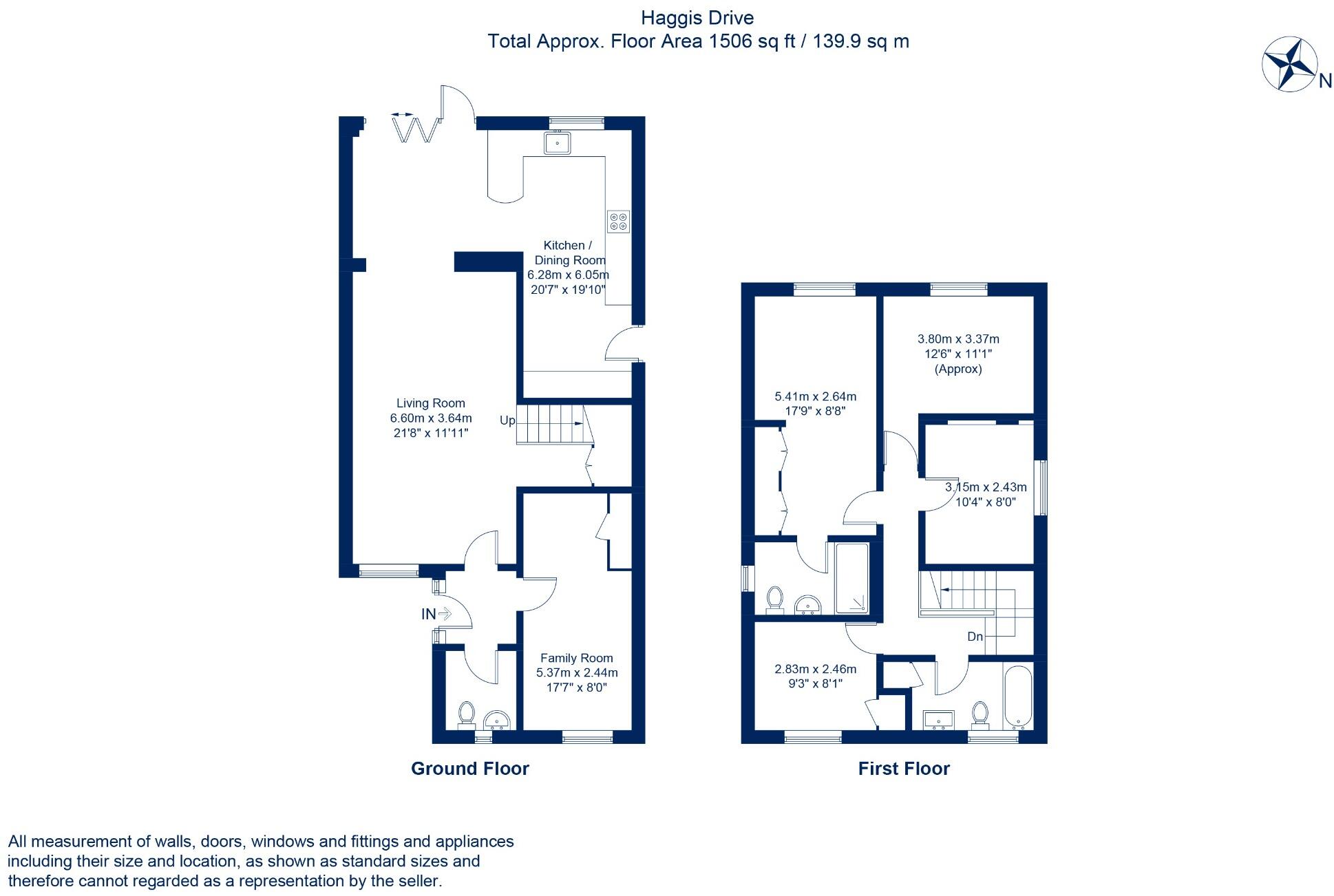Haglis Drive, Wendover floorplan