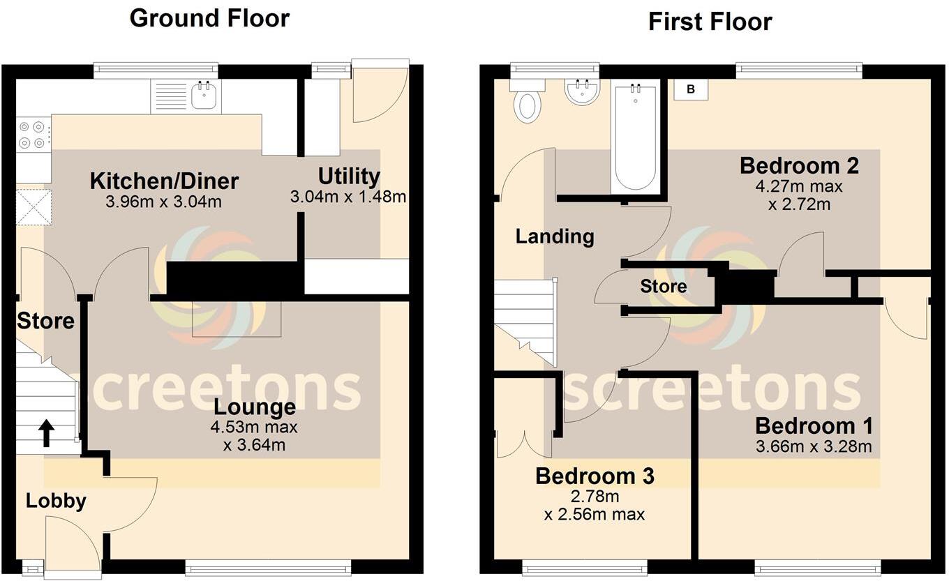 Haynes Road, Thorne, Doncaster floorplan