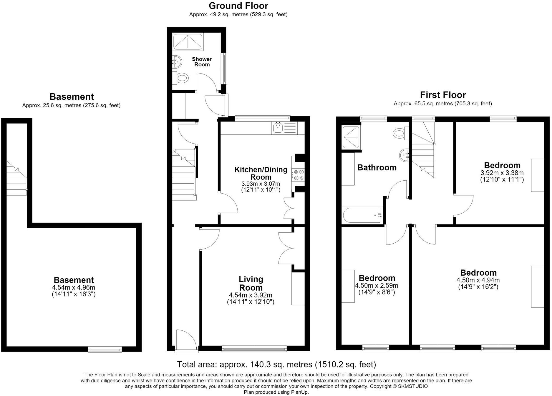 High Street, Markyate, AL3 floorplan