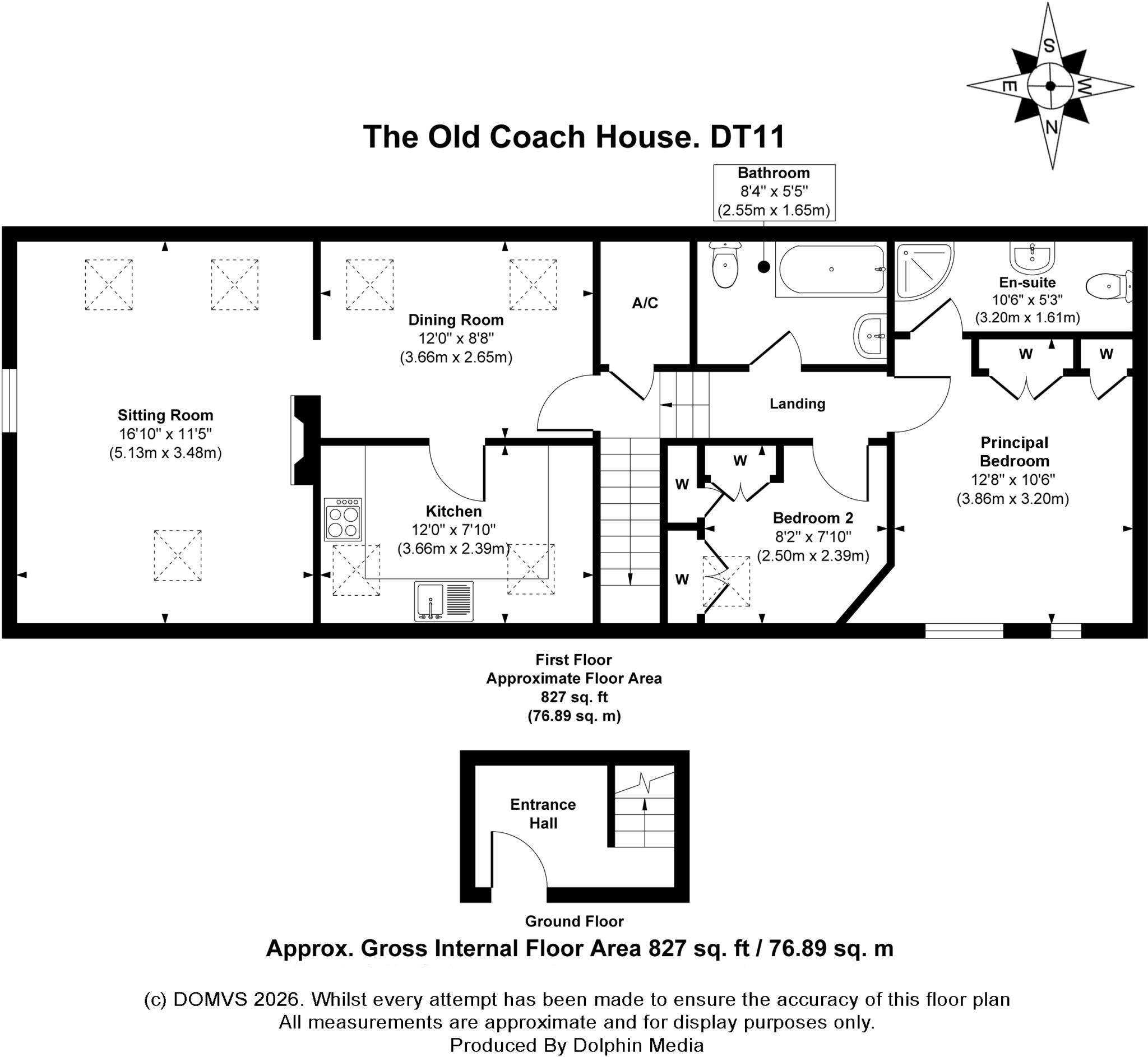 Blandford Forum, Iwerne Minster, Dorset floorplan