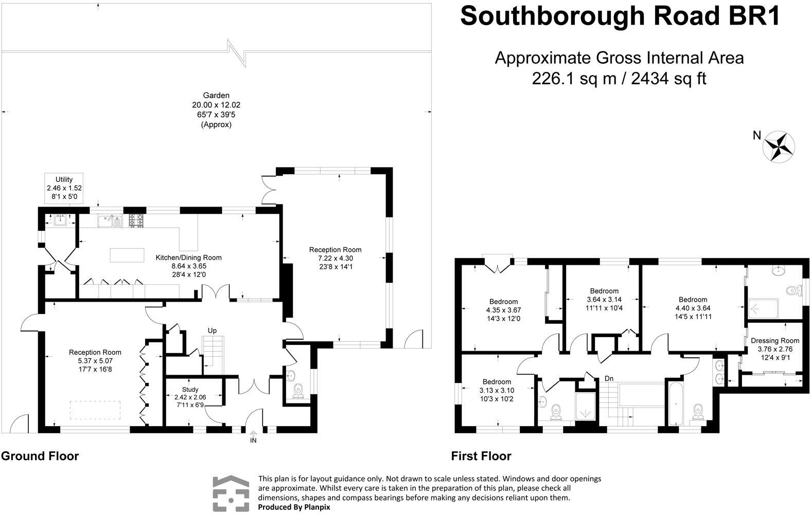 Southborough Road, Bromley floorplan