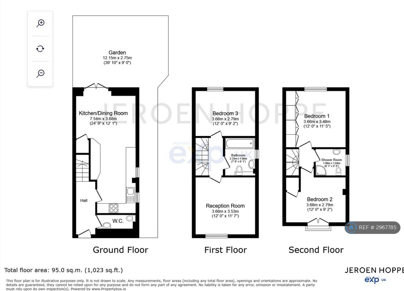 63A, Kimberley Avenue, London, SE15 floorplan
