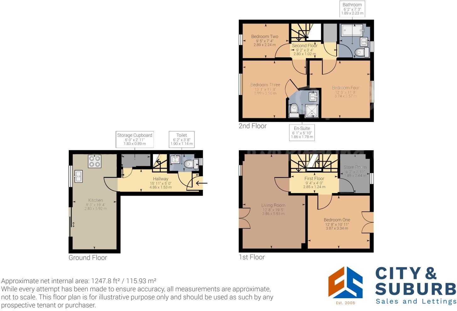 Hartford Court, Heaton, Newcastle Upon Tyne, Tyne and Wear,  NE6 5BG floorplan