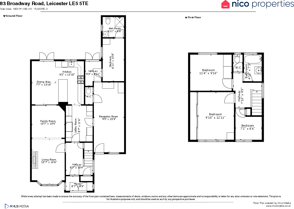 Broadway Road, Leicester, Leicester City floorplan