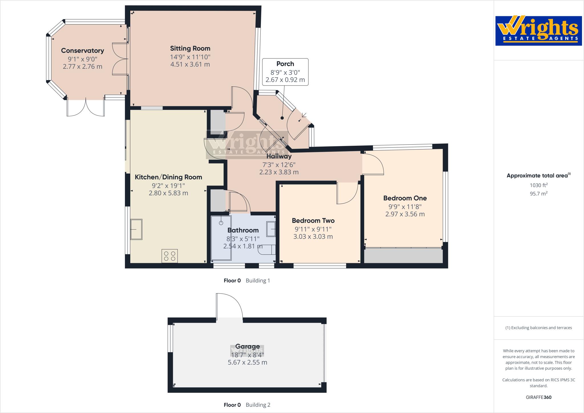 Fairview Drive, Broadstone, Dorset, BH18 floorplan