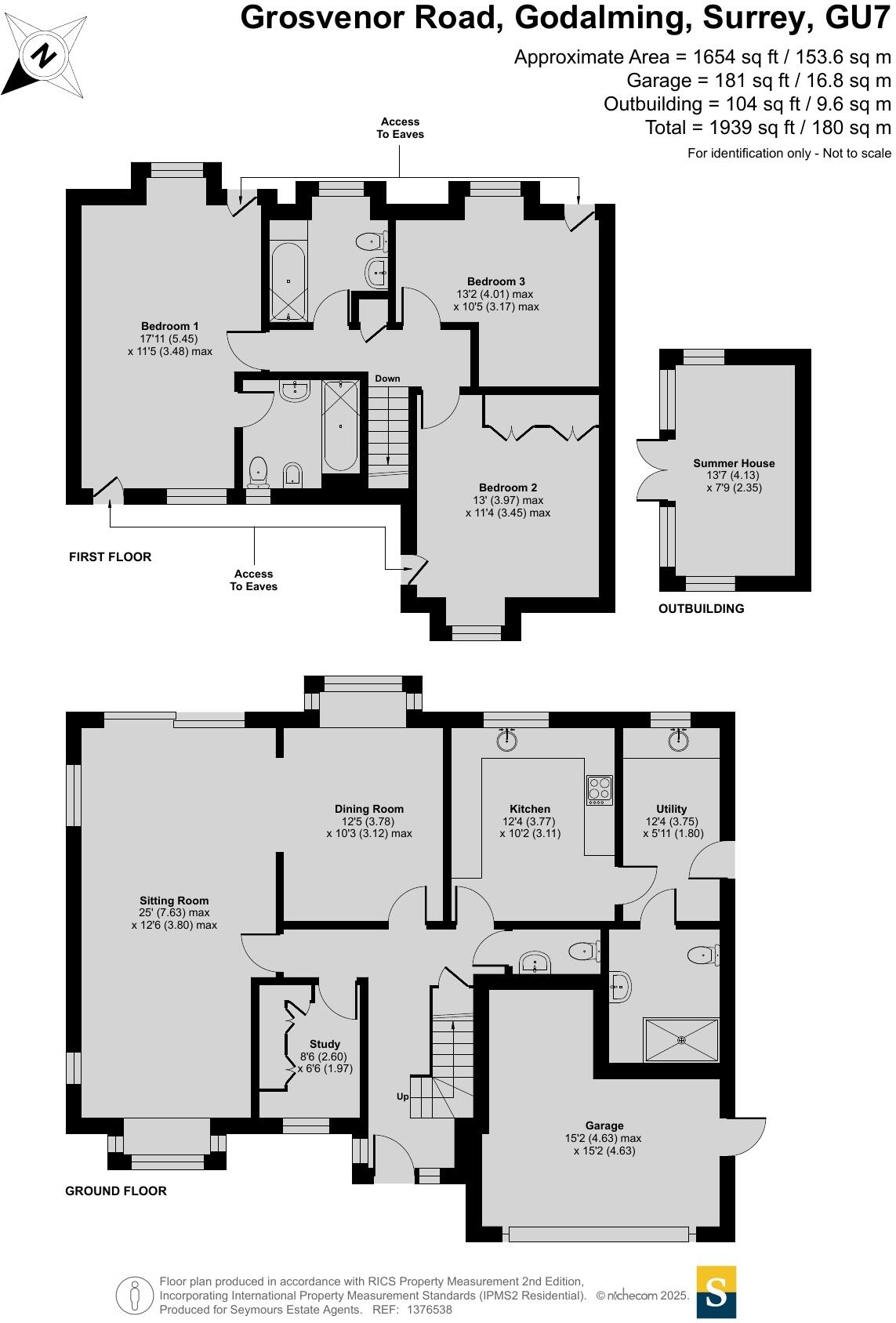 Grosvenor Road, Busbridge, Godalming, Surrey, GU7 floorplan