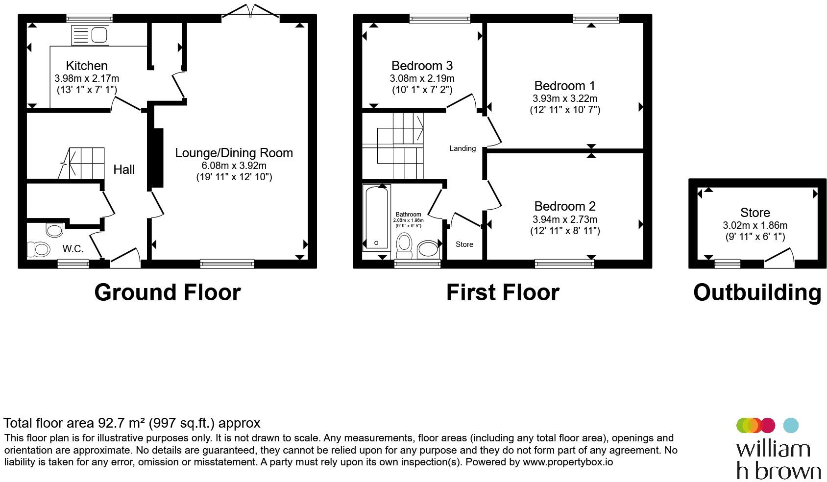 Almond Avenue, Armthorpe, DONCASTER floorplan