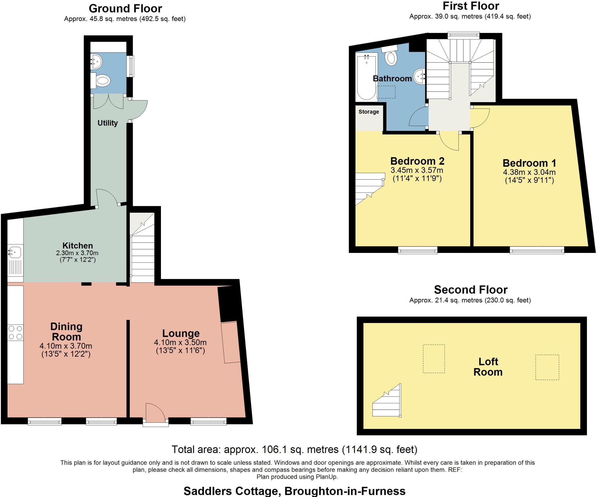 Griffin Street, Broughton-in-Furness floorplan
