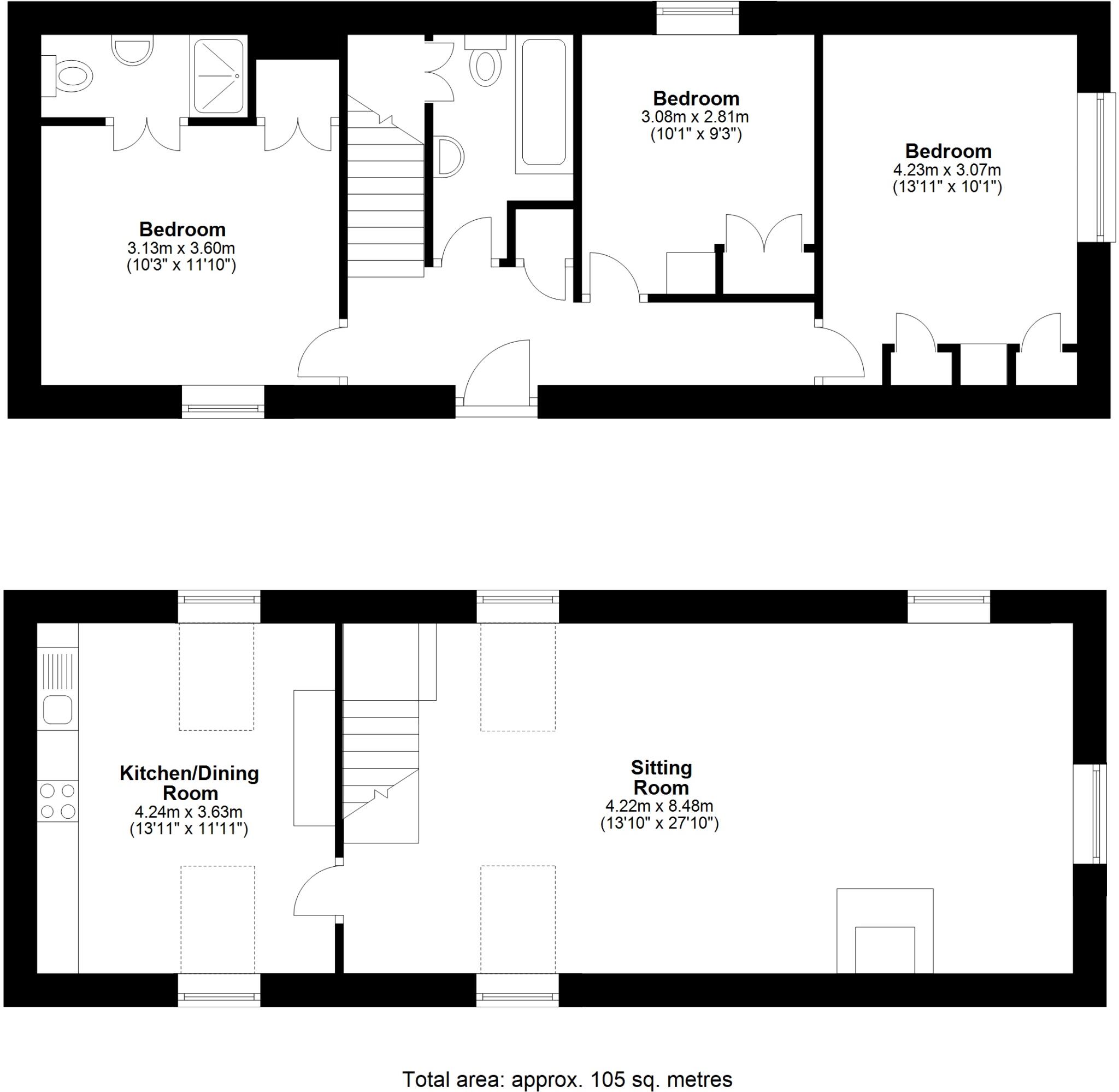 Branton, Northumberland, NE66 floorplan