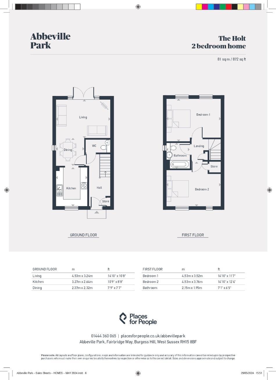 The Holt, Abbeville Park, Burgess Hill floorplan
