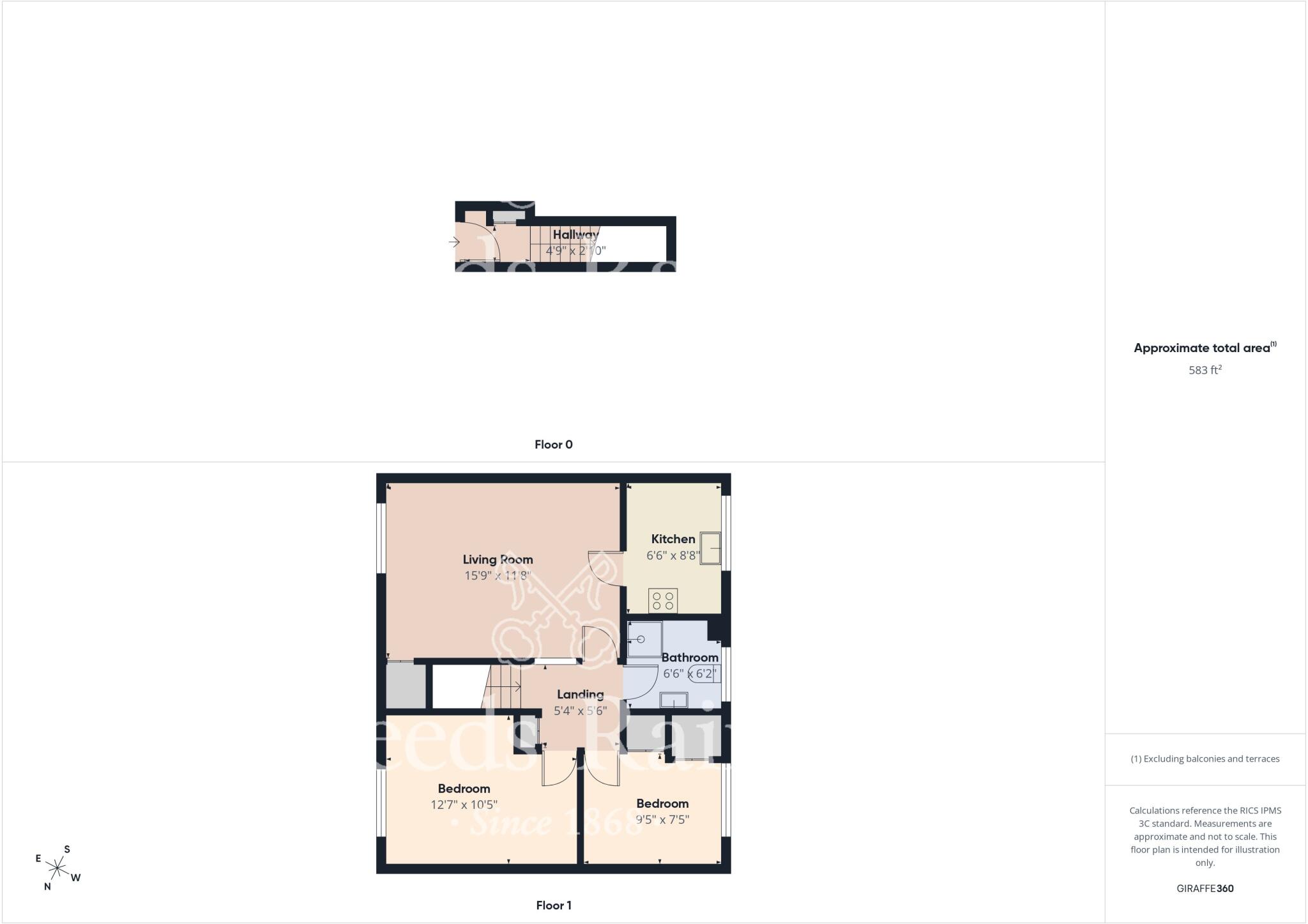 Bollihope Grove, Bishop Auckland, Durham, DL14 floorplan