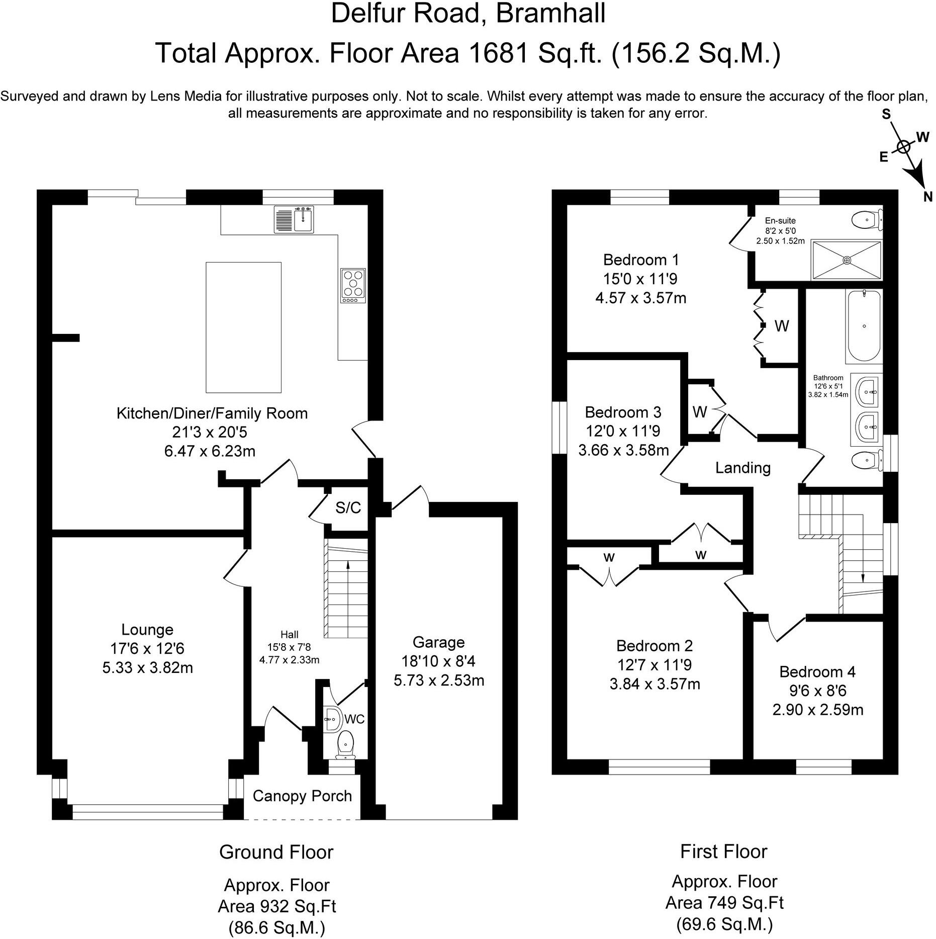 Delfur Road, Bramhall, SK7 floorplan