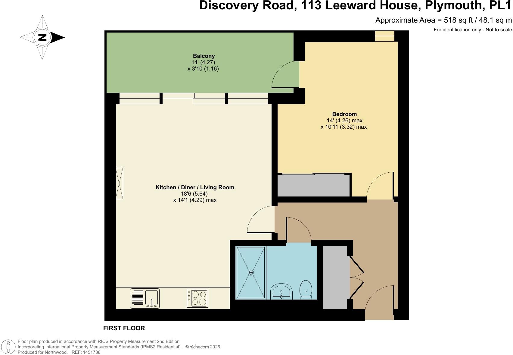 Discovery Road, Plymouth, PL1 floorplan