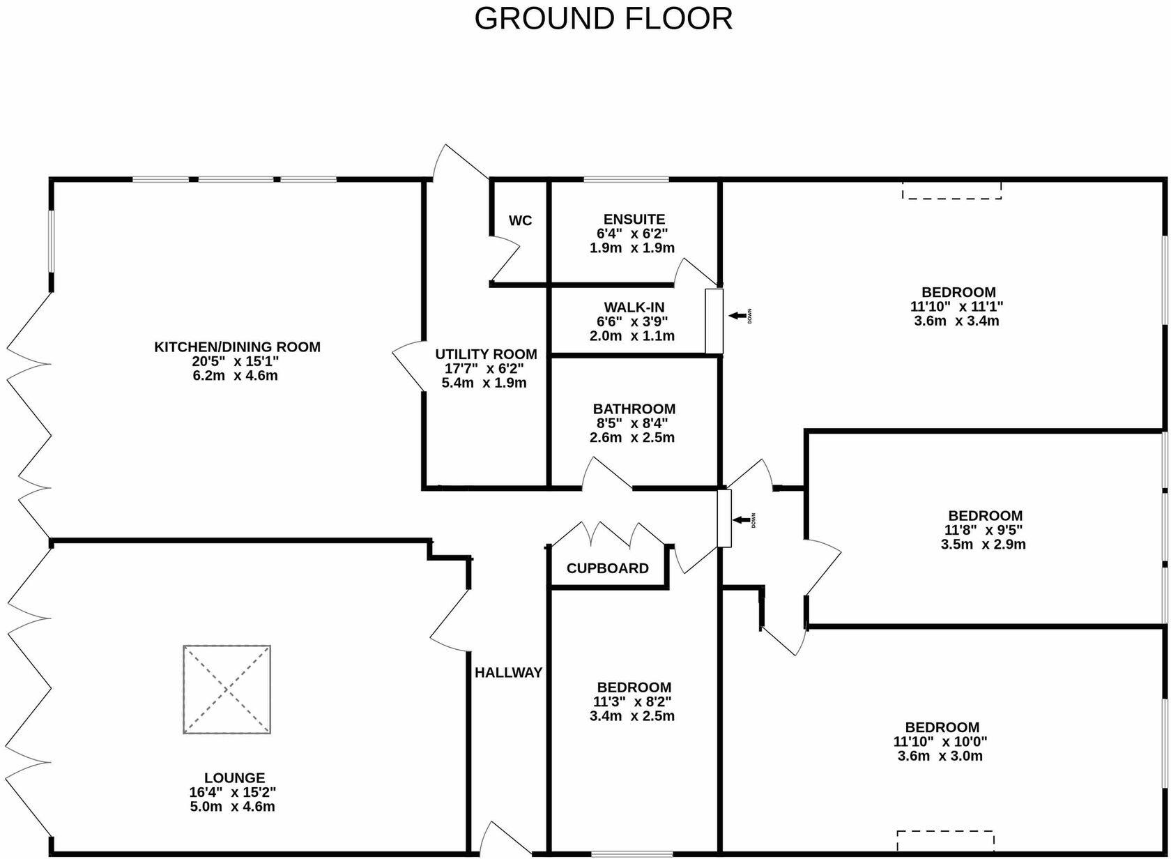 Prince Crescent, Staunton, GL19 floorplan