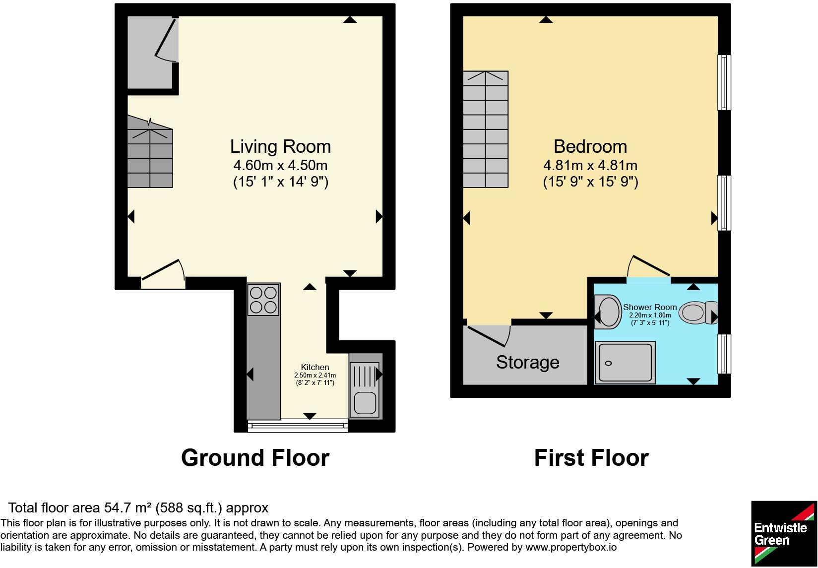 Spring Lane, Colne, Lancashire, BB8 floorplan