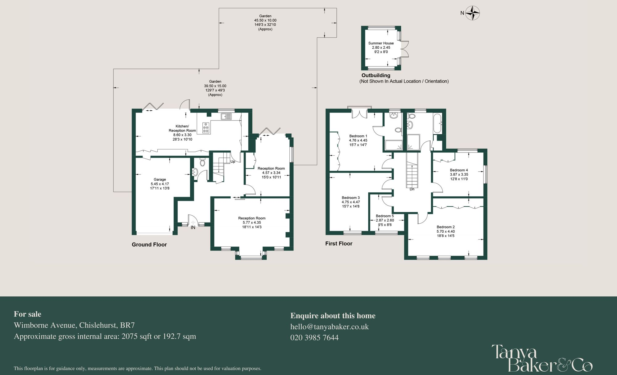 Wimborne Avenue, Chislehurst, BR7 floorplan