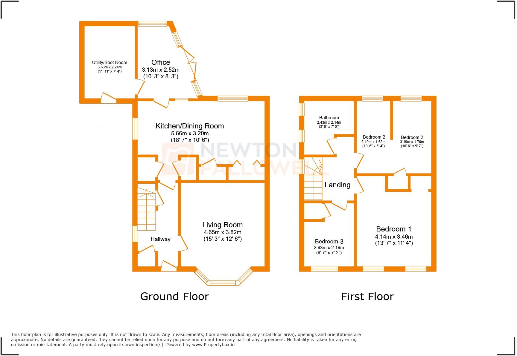 Broughton Road, Croft, LE9 floorplan