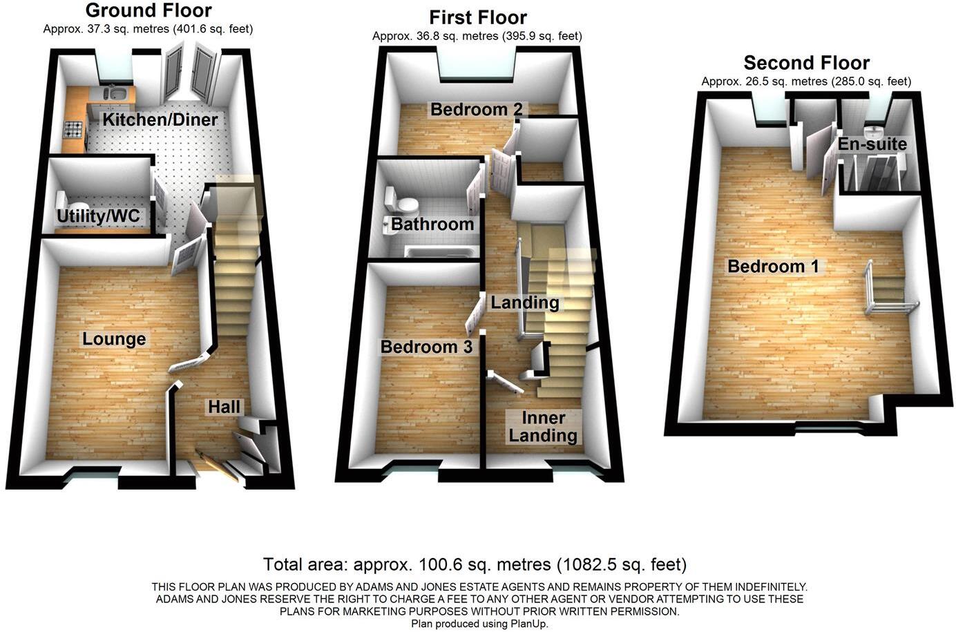 Carroll Street, Market Harborough floorplan