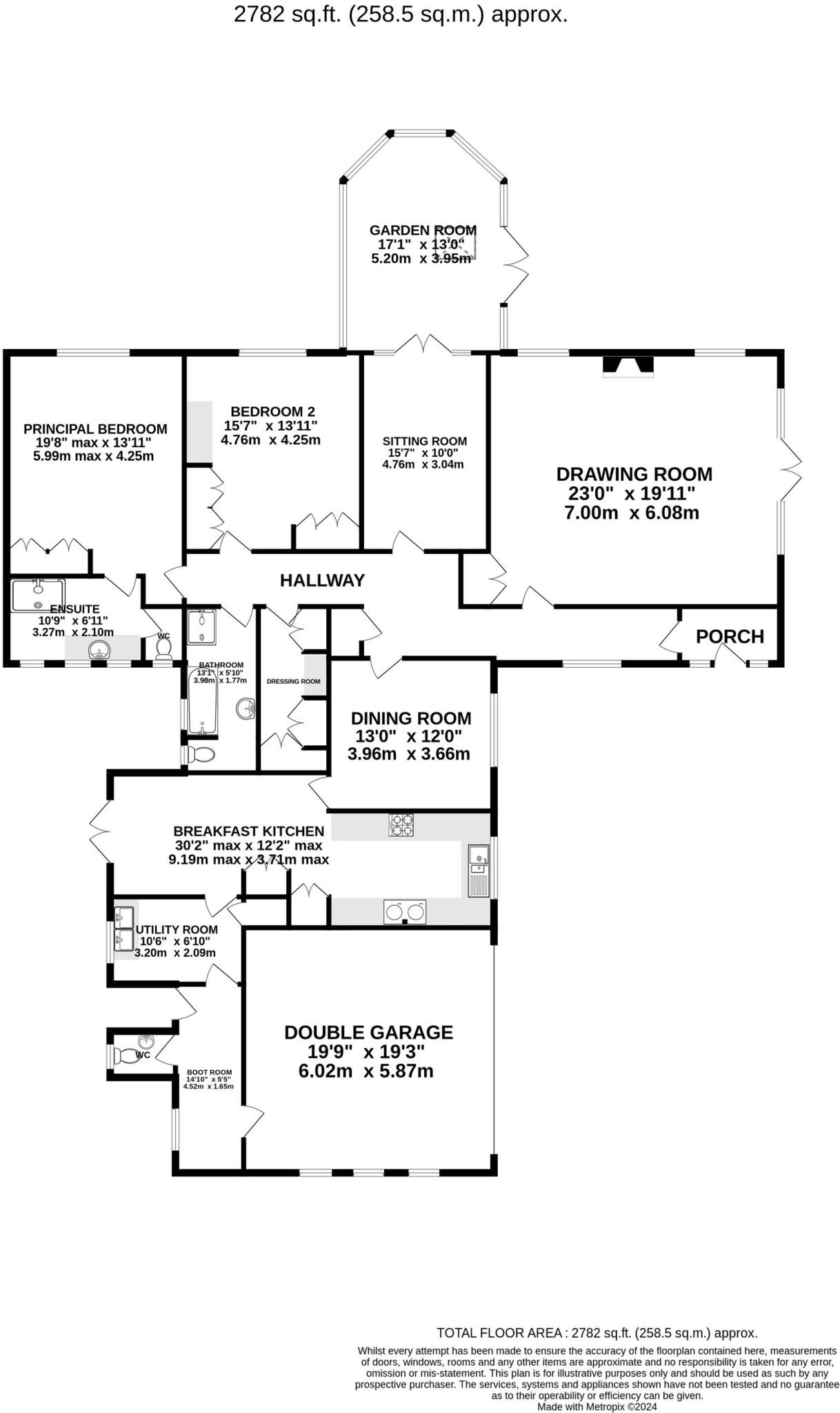 Chester Road, Mere, WA16 floorplan