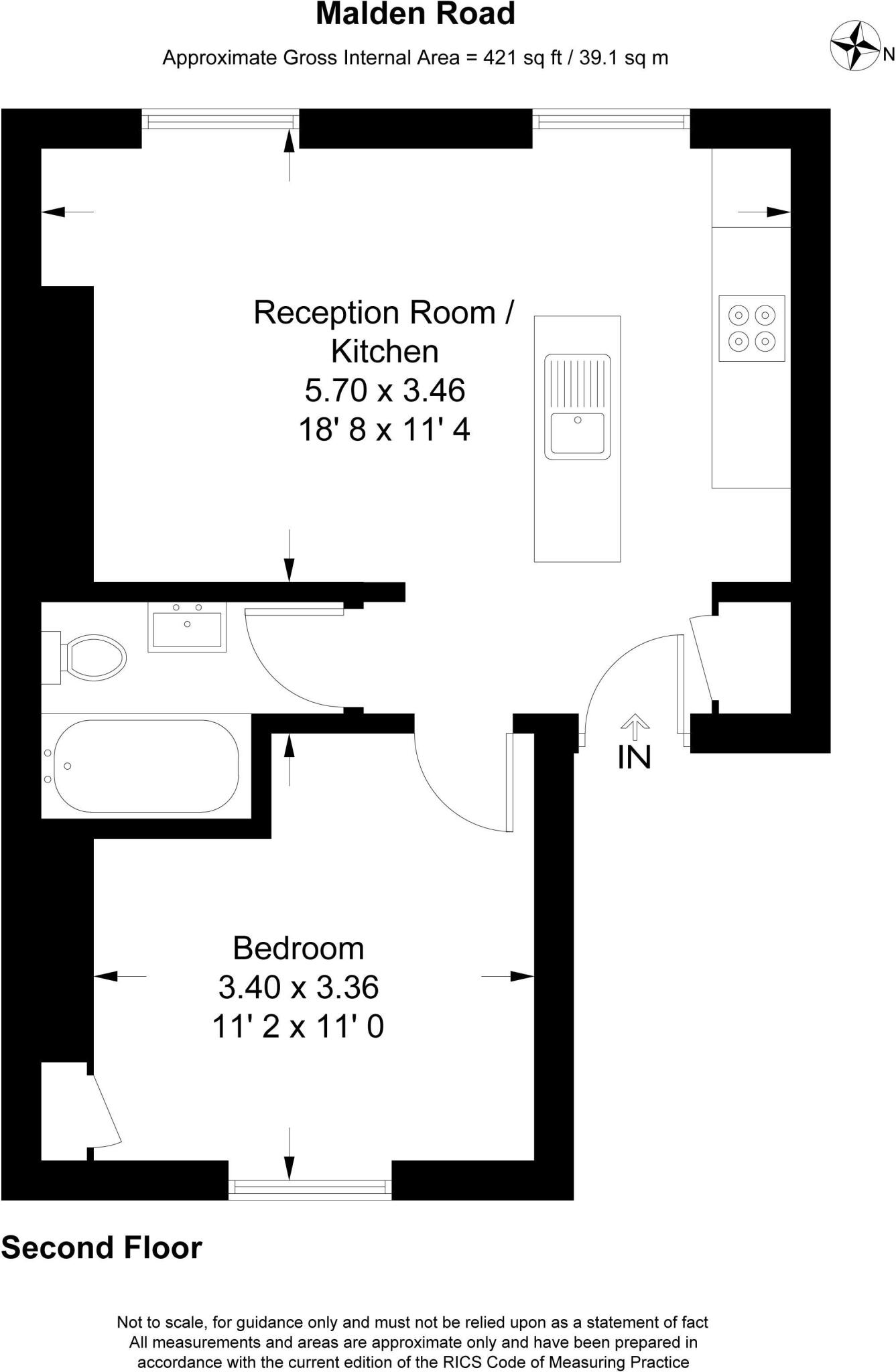 Malden Road, NW5 floorplan
