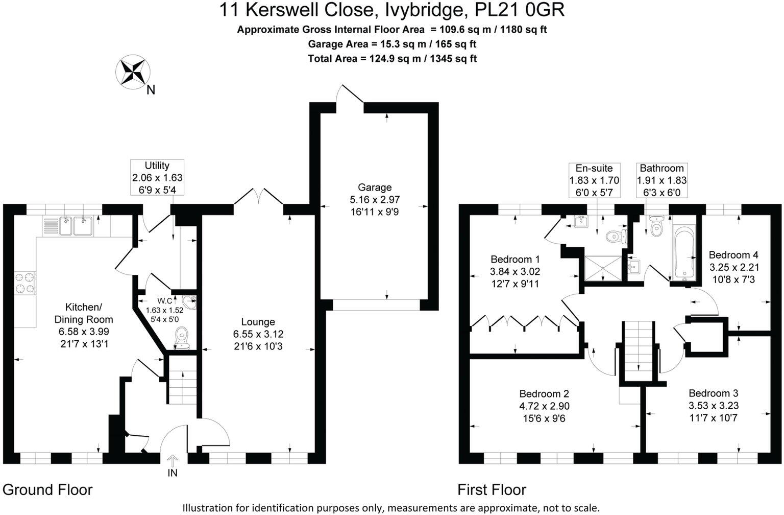 Kerswell Close, Ivybridge, Devon floorplan