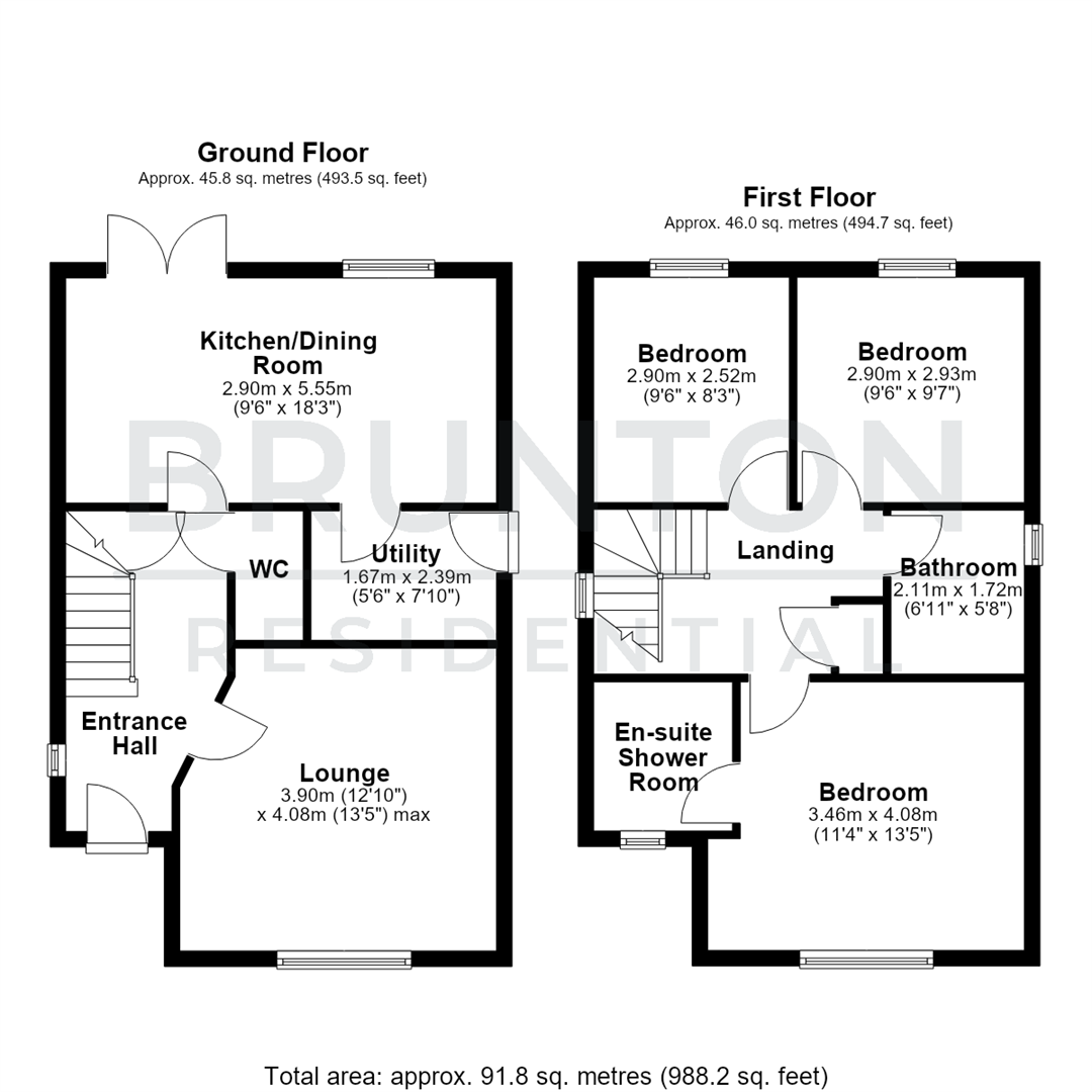 Wheatfield Road, Newcastle Upon Tyne, NE5 floorplan
