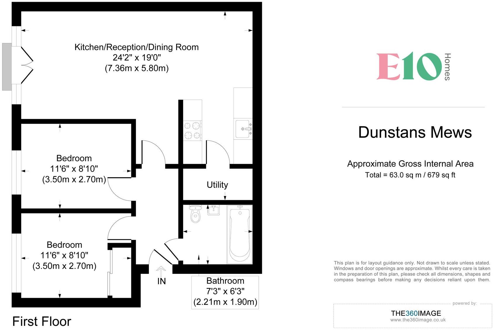 St. Dunstans Mews, London, E1 floorplan