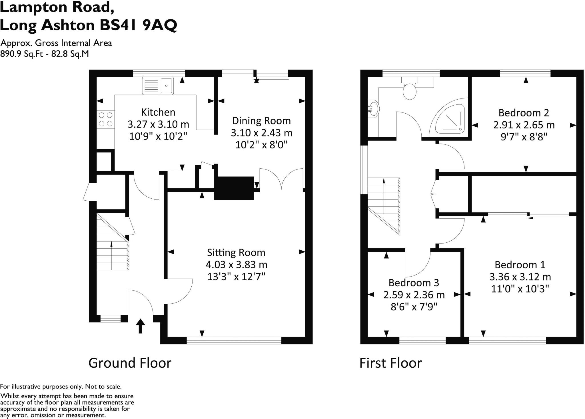 Lampton Road, Long Ashton floorplan