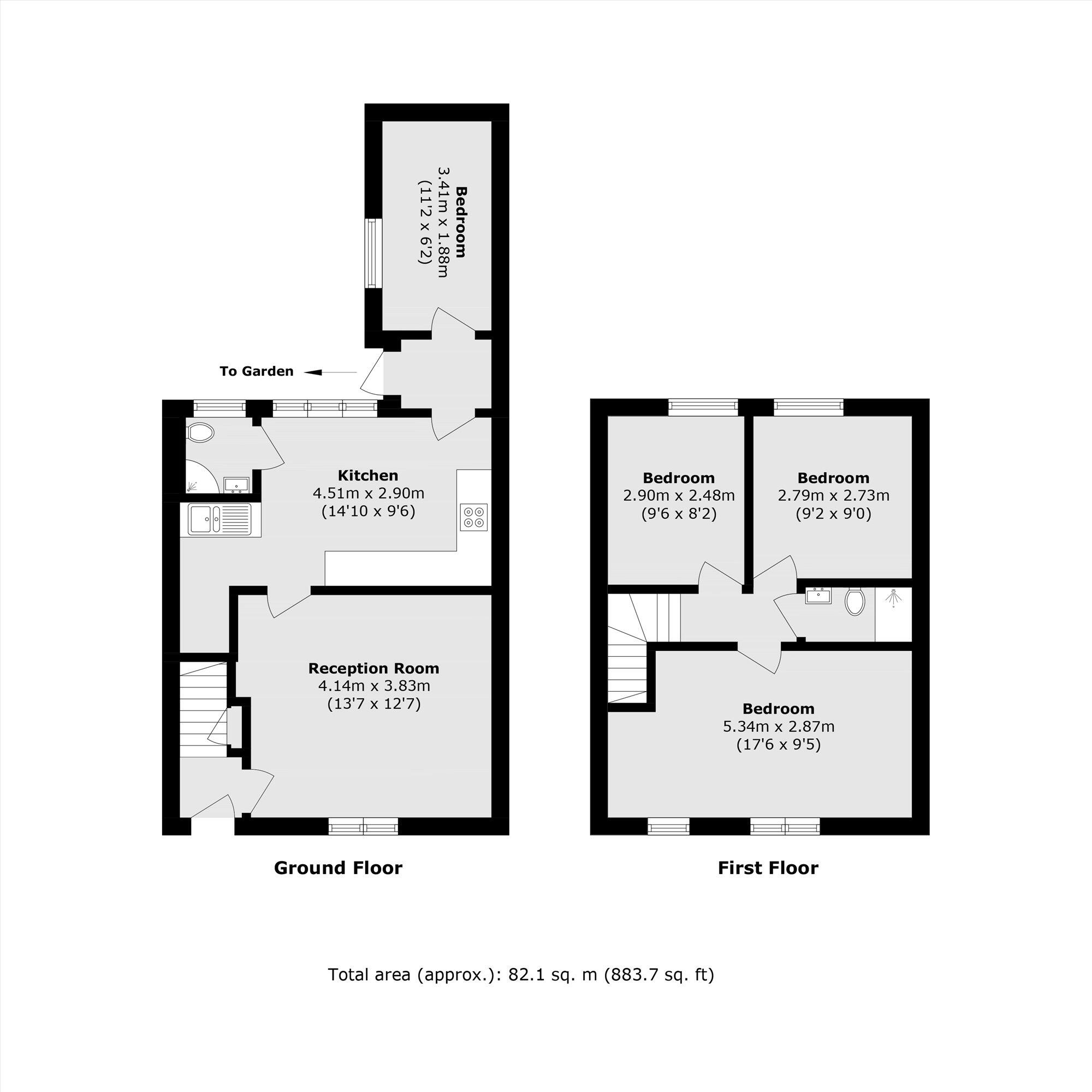 Campion Terrace, Cricklewood floorplan