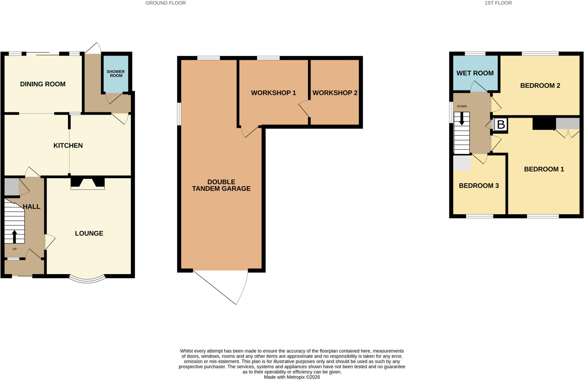 Quantock View, Clyce Road, Highbridge, Somerset, TA9 floorplan
