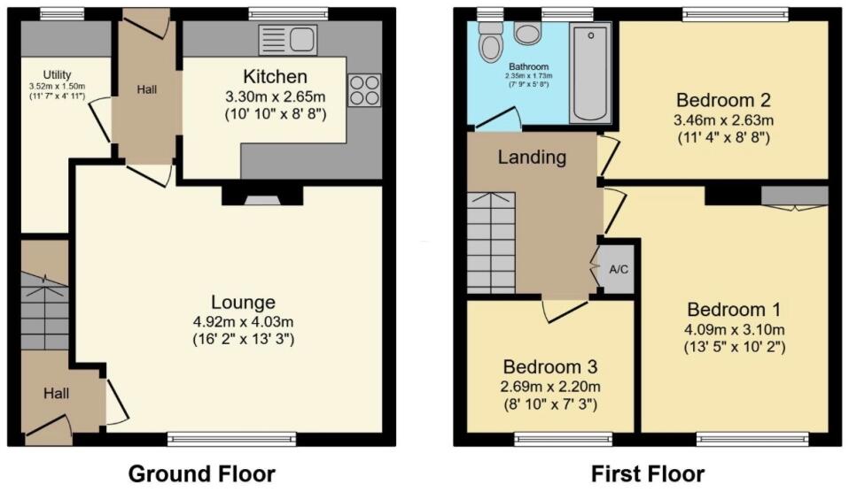 Trentside Road, Norton Green, Stoke-on-Trent, Staffordshire floorplan