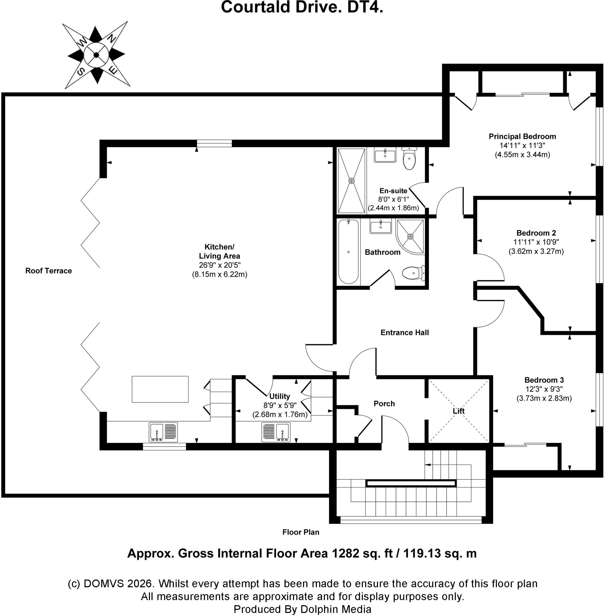 Weymouth, Dorset floorplan