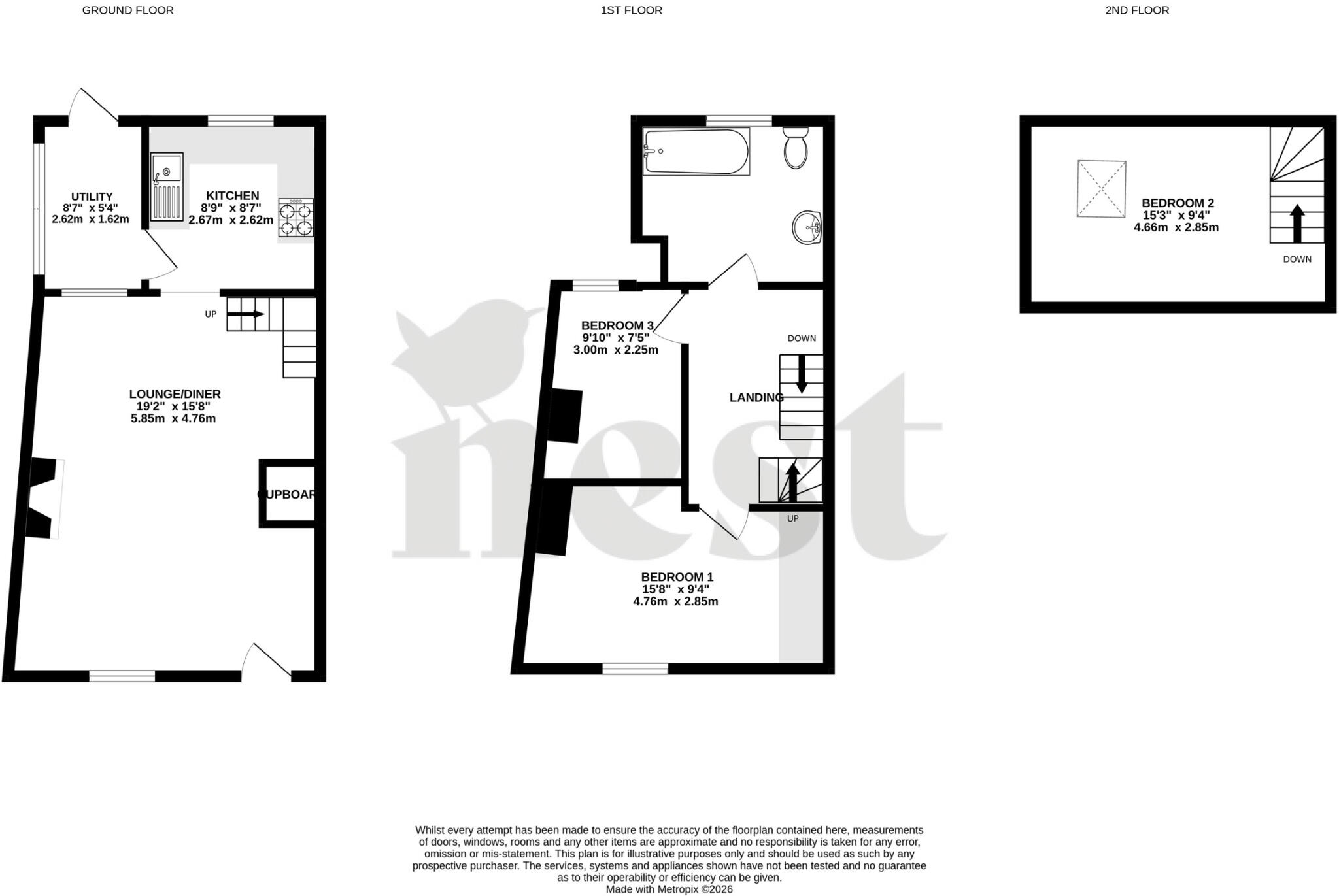 Goulds Brook Terrace, Crewkerne floorplan