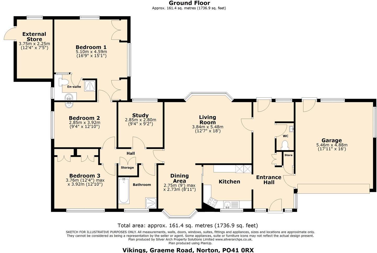 Yarmouth, Isle of Wight floorplan
