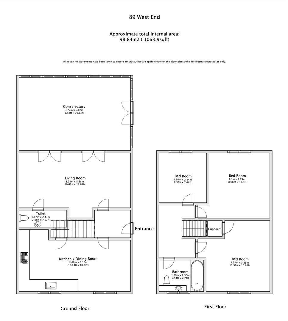West End, Kemsing, Sevenoaks floorplan