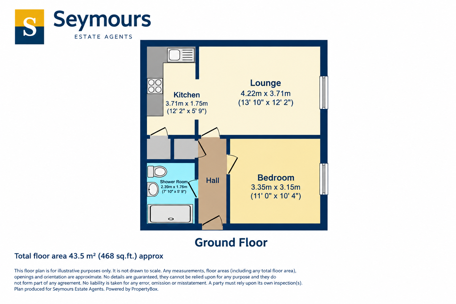 St. Lukes Square, Guildford, Surrey, GU1 floorplan
