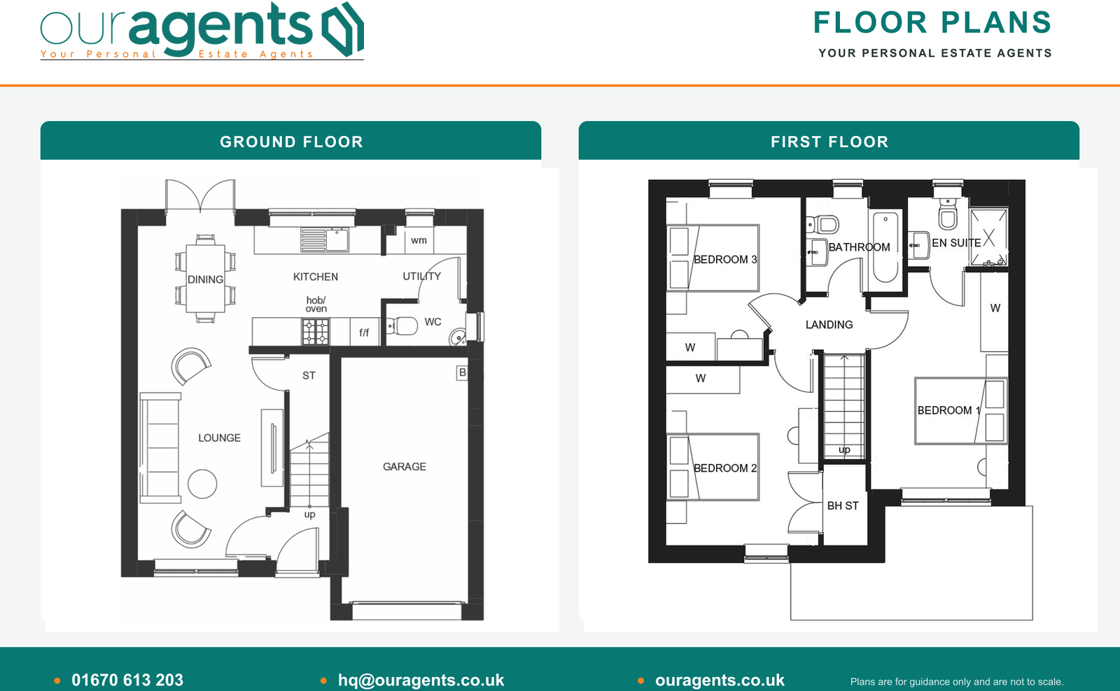 Bowyer Way, Stobhill Park, Morpeth, Northumberland, NE61 2GD floorplan