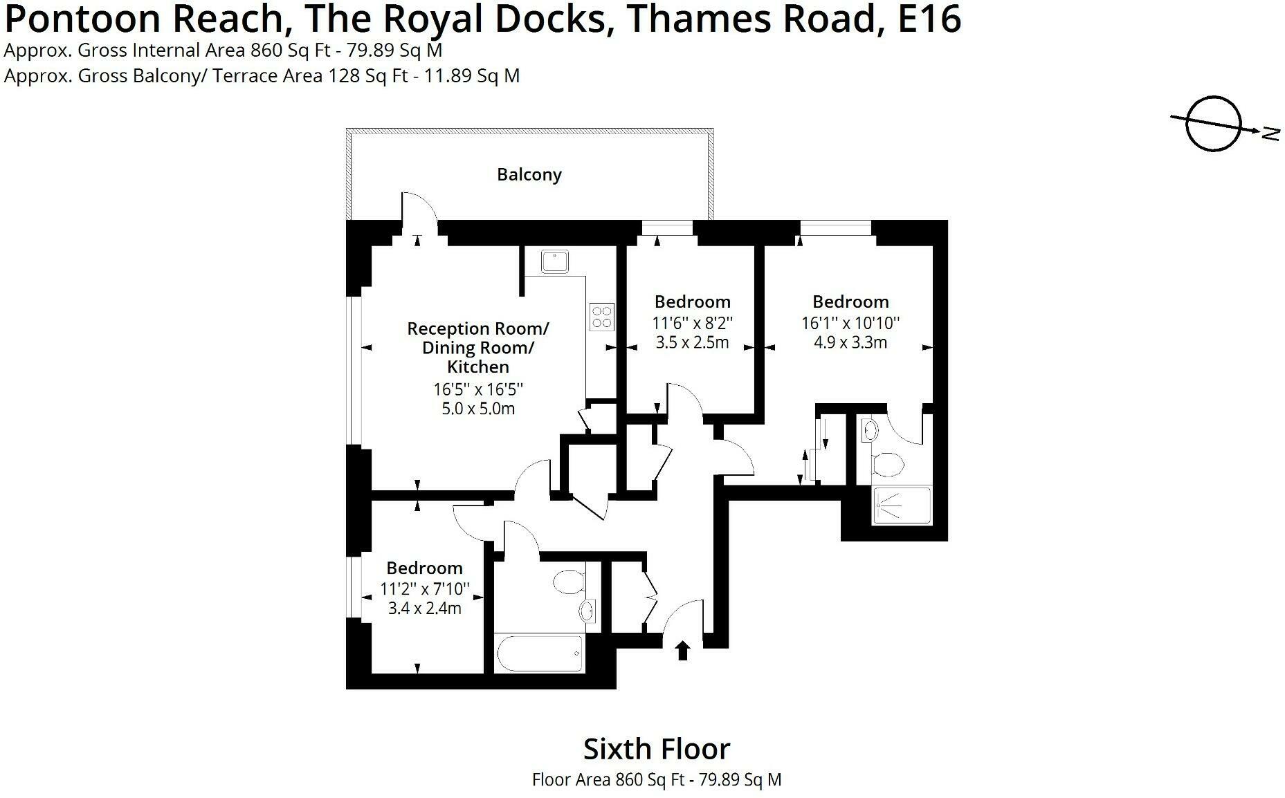 19, 22 Thames Road, Silvertown, Newham, London floorplan