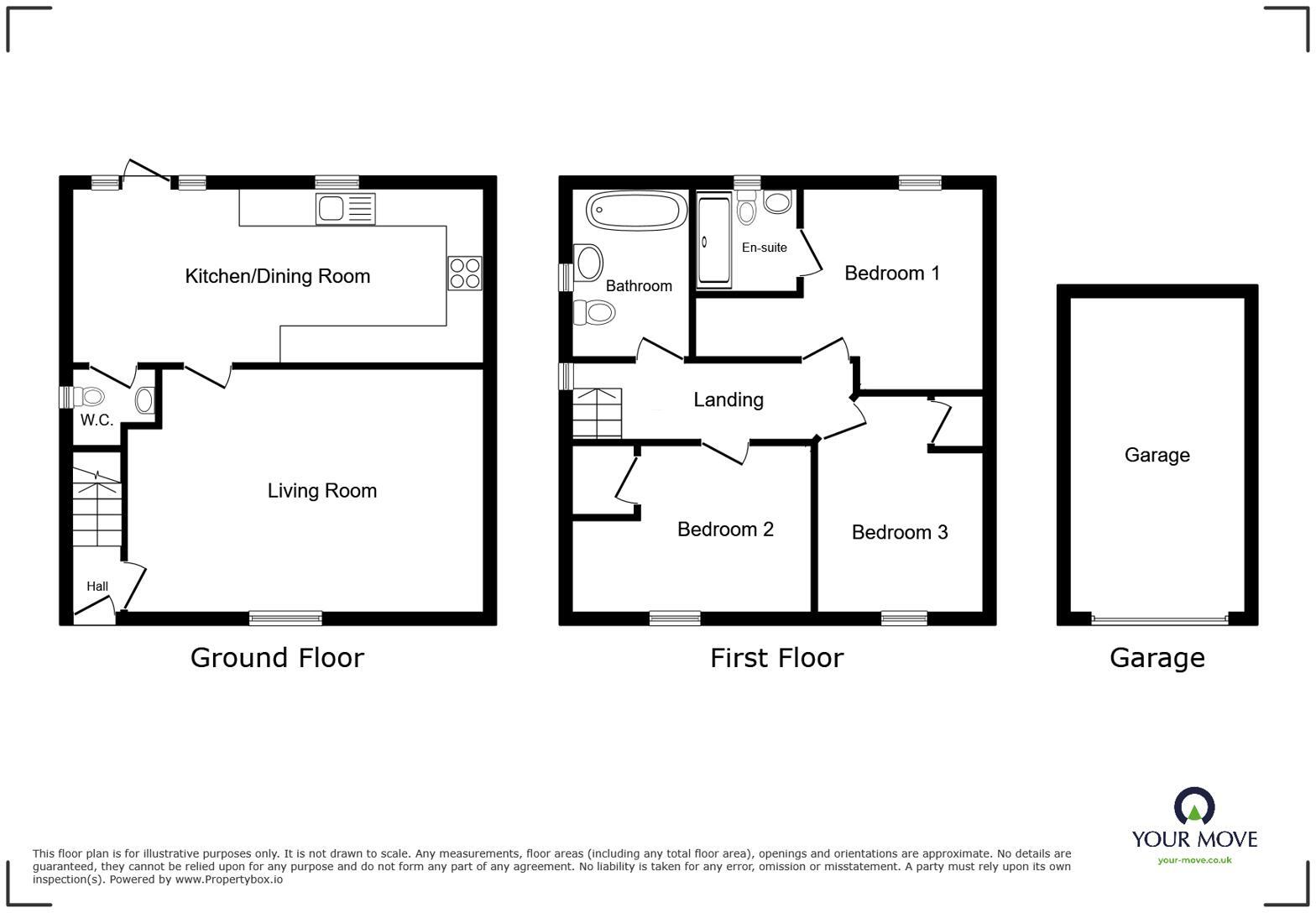 Skiddaw View, Aspatria, Wigton, Cumbria, CA7 floorplan