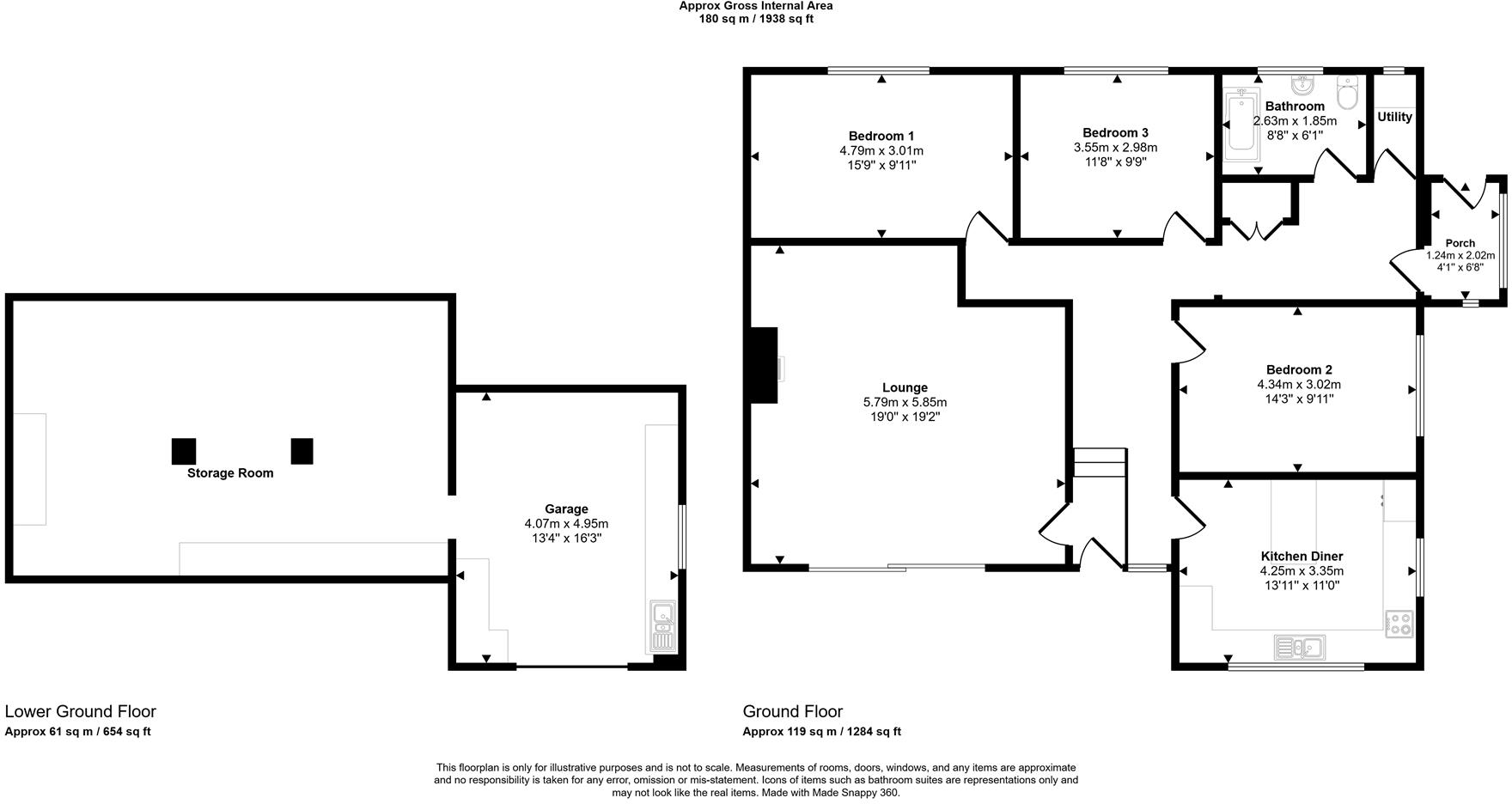 Hakin, Milford Haven floorplan