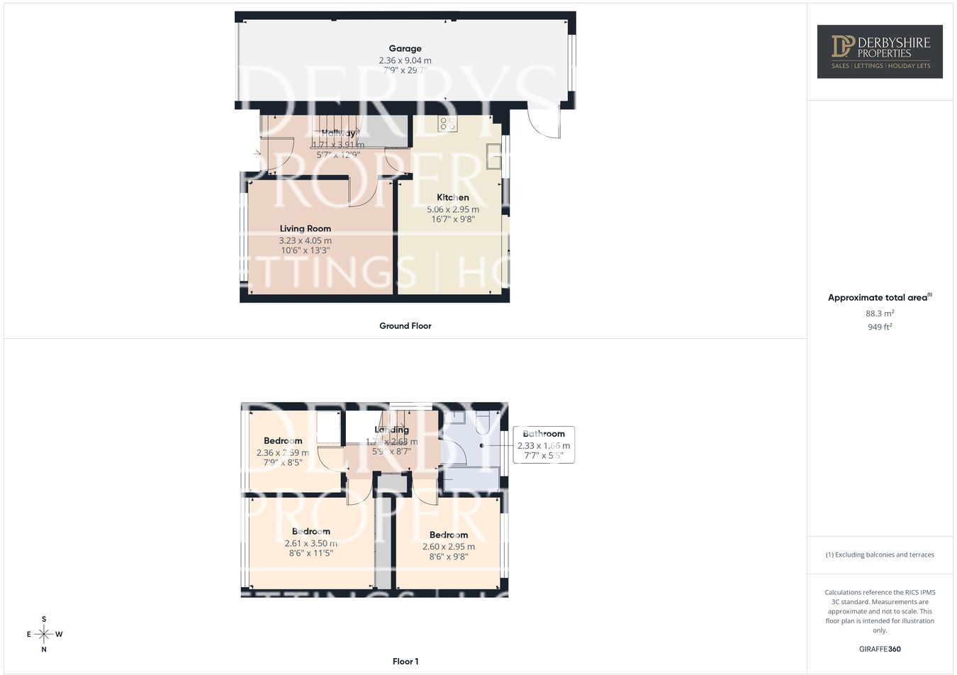 Linden Close, Kilburn, Belper, DE56 floorplan
