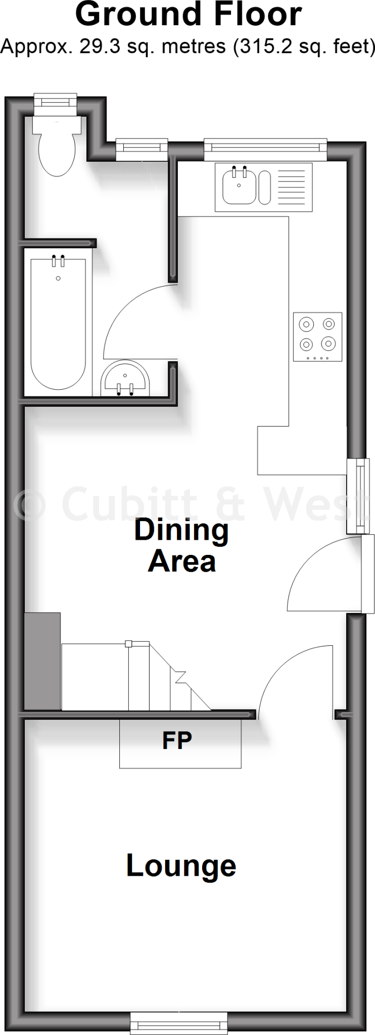 Ifield Road, West Green, Crawley, West Sussex floorplan